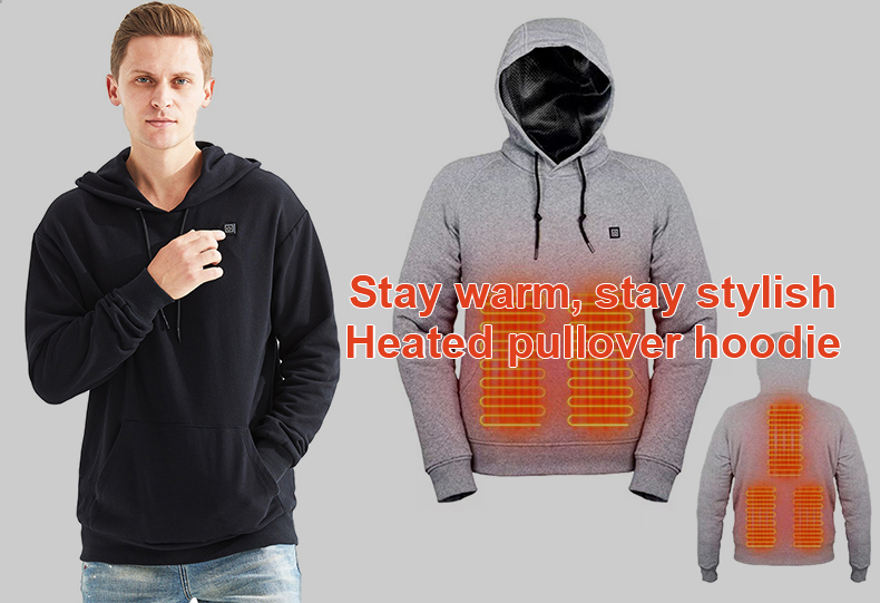 Intelligent Heating Hoodie for Outdoor Comfort