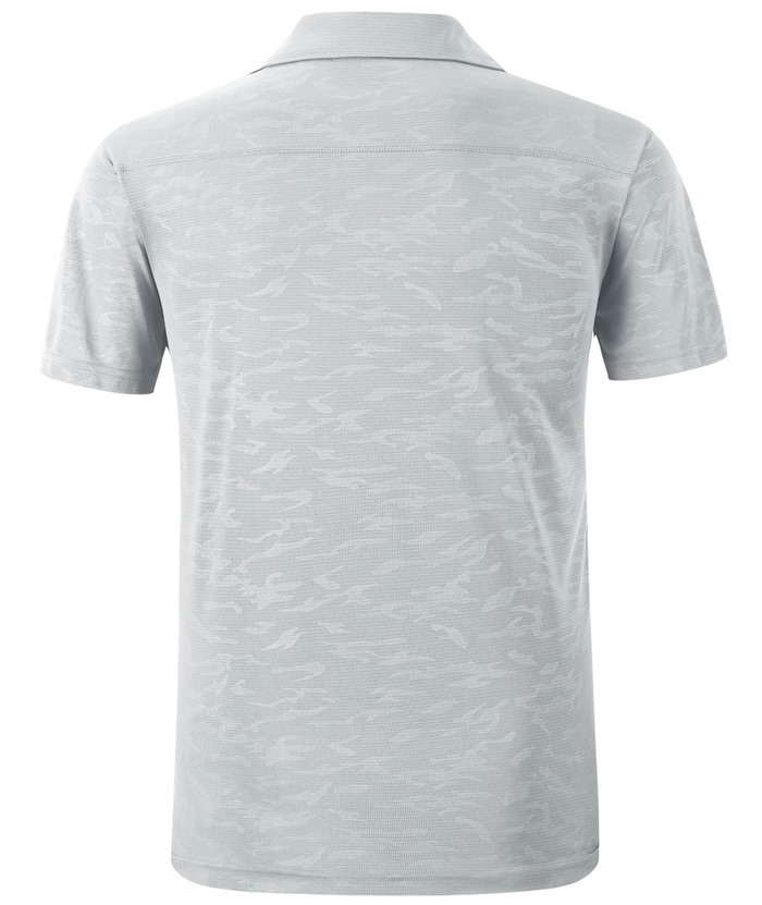 ZITY Men's Casual Breathable Fit Flowing Clond Pattern Golf Polo Shirt-ZPK007197 | Zitysports