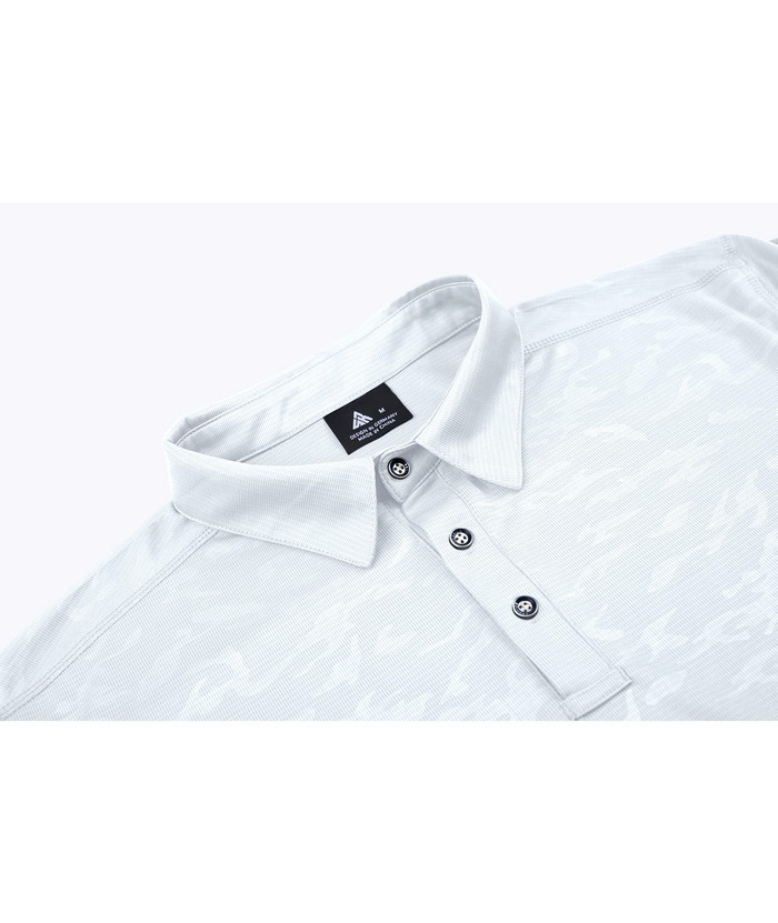 ZITY Men's Casual Breathable Fit Flowing Clond Pattern Golf Polo Shirt-ZPK007197 | Zitysports