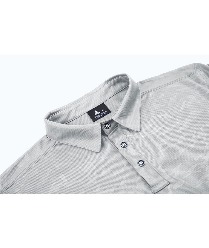 ZITY Men's Casual Breathable Fit Flowing Clond Pattern Golf Polo Shirt-ZPK007197 | Zitysports