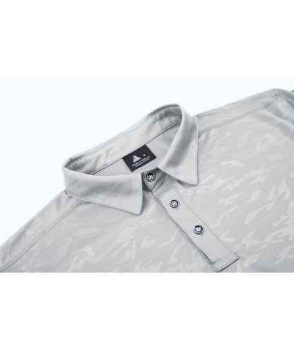 ZITY Men's Casual Breathable Fit Flowing Clond Pattern Golf Polo Shirt-ZPK007197 | Zitysports