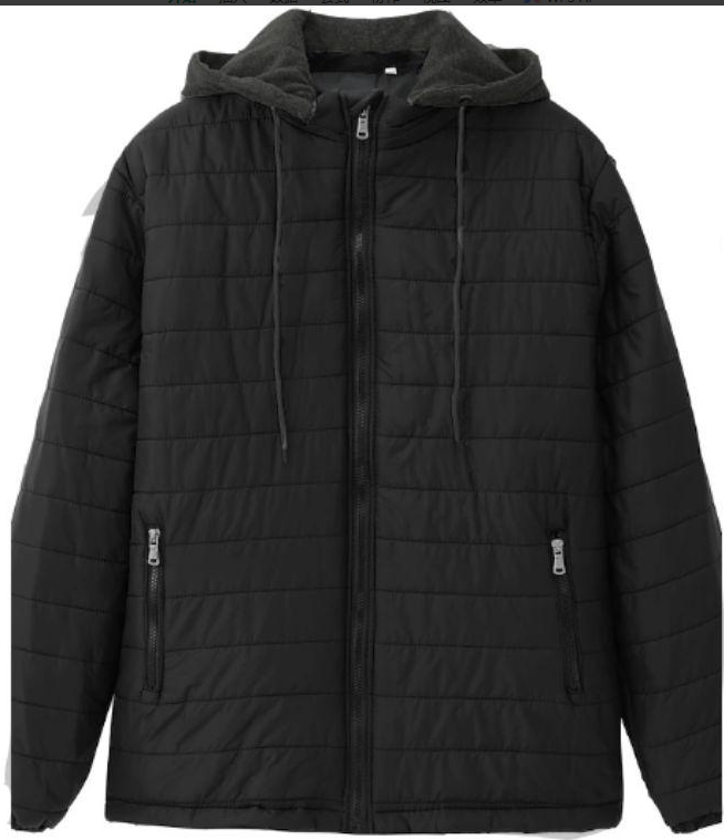 ZITY Men's Full Zipper Winter Down Jacket-CEMFC06128