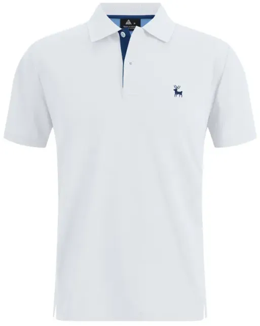 white polo shirt