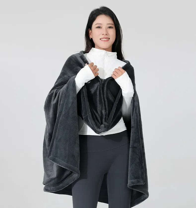 heated shawl blanket