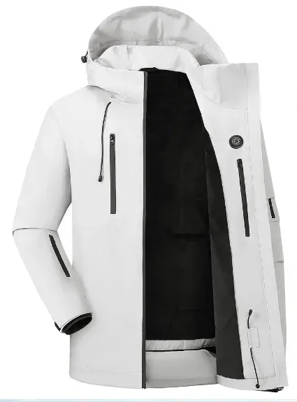 windproof ski heated jacket