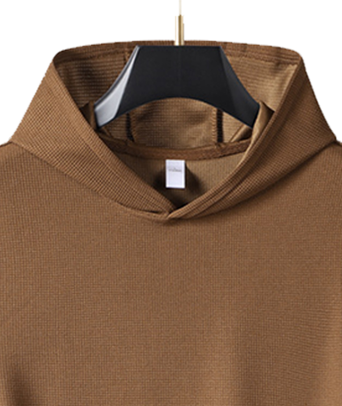 ZITY Men's Side Button Closure Sleeveless Hoodie-DUMHD05405|Zitysports