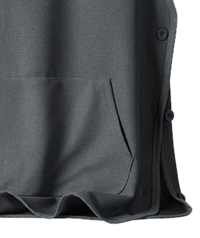 ZITY Men's Side Button Closure Sleeveless Hoodie-DUMHD05405|Zitysports