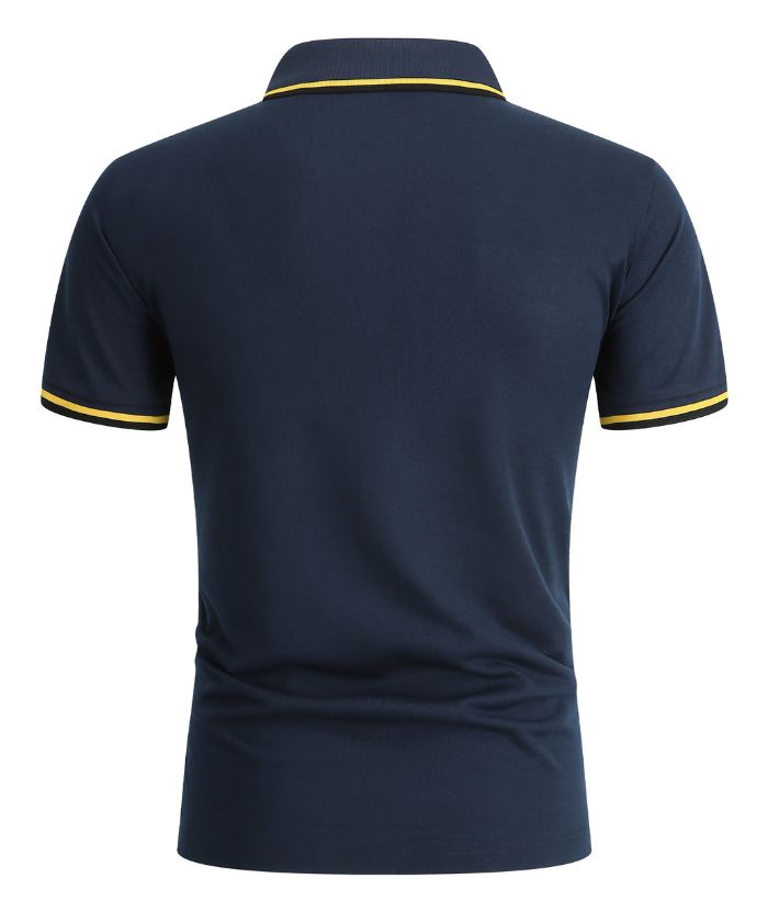 ZITY Men's Slim Fit casual Golf Polo Shirt-CEMPO04036