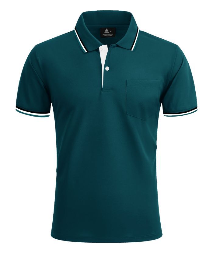 ZITY Men's Slim Fit casual Golf Polo Shirt-CEMPO04036