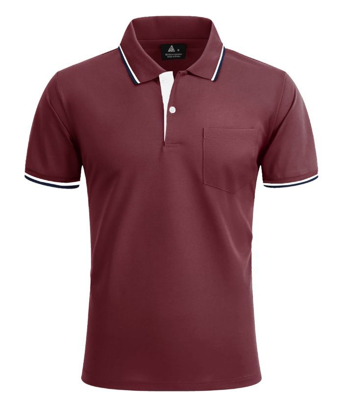 ZITY Men's Slim Fit casual Golf Polo Shirt-CEMPO04036