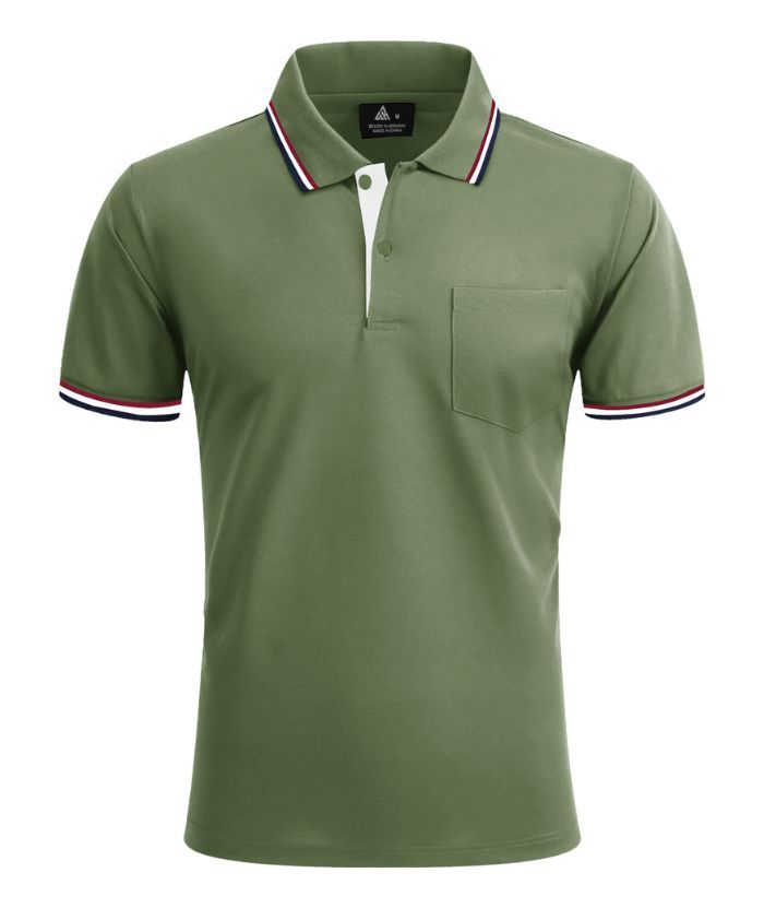 ZITY Men's Slim Fit casual Golf Polo Shirt-CEMPO04036