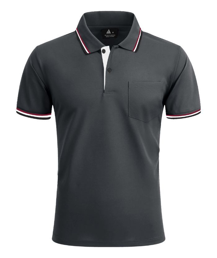 ZITY Men's Slim Fit casual Golf Polo Shirt-CEMPO04036