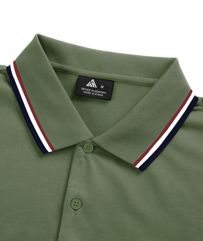 ZITY Men's Slim Fit casual Golf Polo Shirt-CEMPO04036