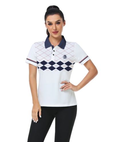 ZITY Women's Dri Fit Casual Golf Tennis Polo Shirt-CUWPO01566