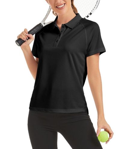 ZITY Women's Casual Slim Fit Sports Polo Shirt-CUWPO01363
