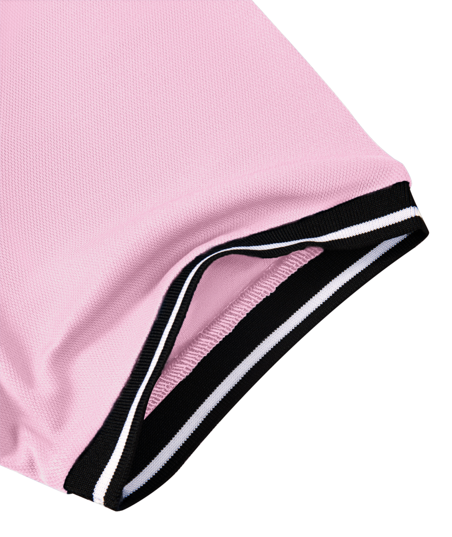 ZITY Men's Contrast Collar Slim Fit Polo Shirt-CUMPO05144