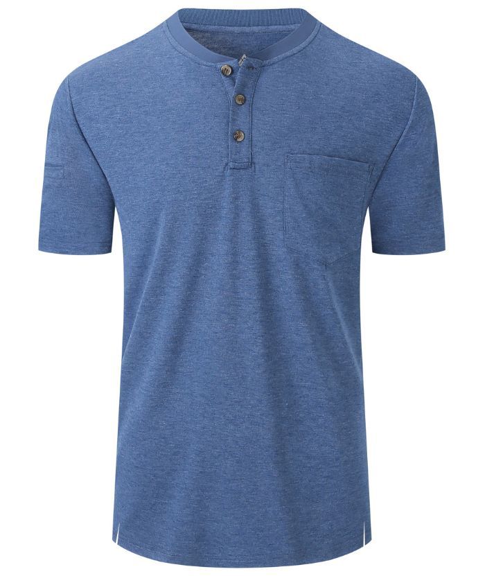 ZITY Men's Slim Fit Round Neck T-Shirt-CUMSS01290