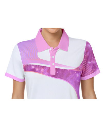 ZITY Women's Plus Size Golf Short Sleeve Quick Dry Tennis Polo Shirt-ZPK010020 | Zitysports