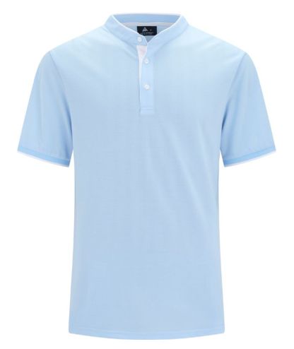 ZITY Men's Dri Fit Button Up Summer T-Shirt-CUMSS01094