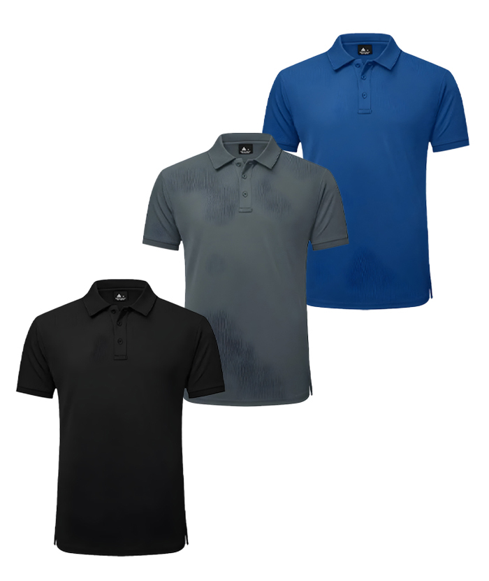 5/3 Pack Men's Dri Fit Golf Polo Shirt-TZUHE00131