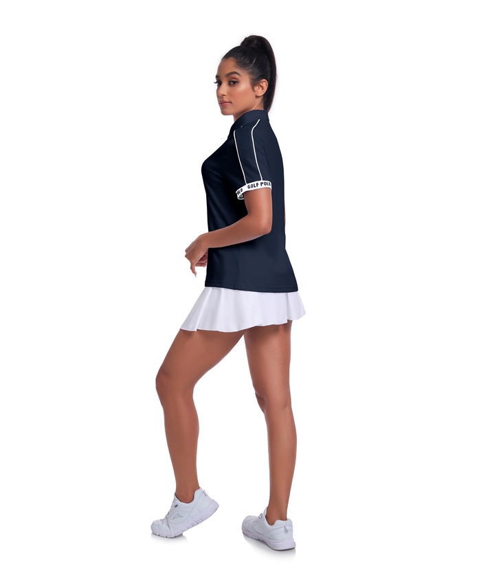 ZITY Women's Golf Wrinkle Resistant Quick Dry Short Sleeve Polo Shirt-ZPK007789 | Zitysports