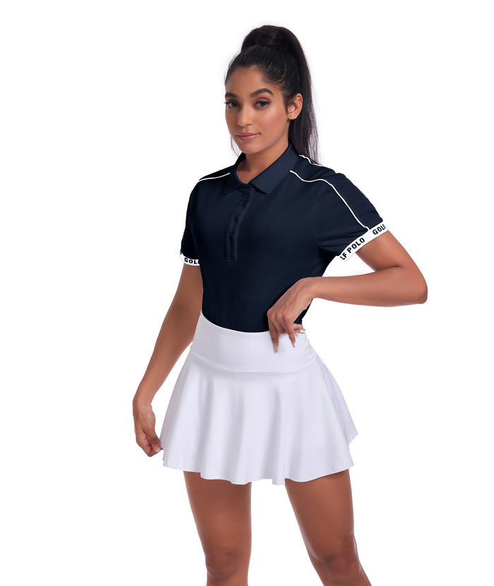 ZITY Women's Golf Wrinkle Resistant Quick Dry Short Sleeve Polo Shirt-ZPK007789 | Zitysports