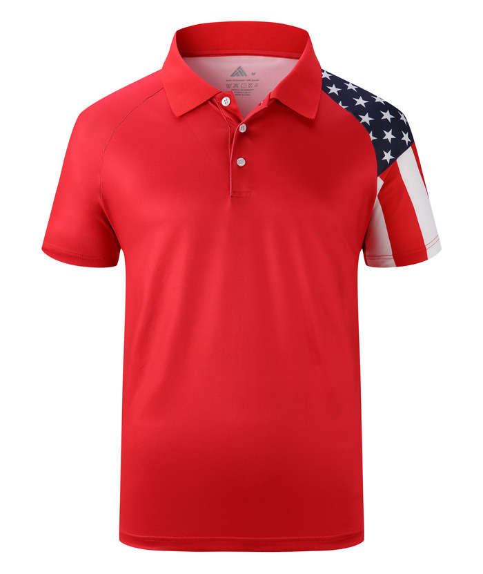 ZITY Men's Polo Shirt Short Sleeve Moisture Wicking Golf Tennis Sports Wear-ZPK004714 | Zitysports