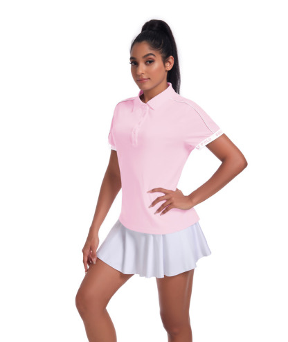 ZITY Women's Golf Wrinkle Resistant Quick Dry Short Sleeve Polo Shirt-ZPK007789 | Zitysports