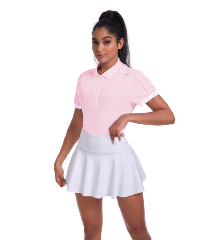ZITY Women's Golf Wrinkle Resistant Quick Dry Short Sleeve Polo Shirt-ZPK007789 | Zitysports
