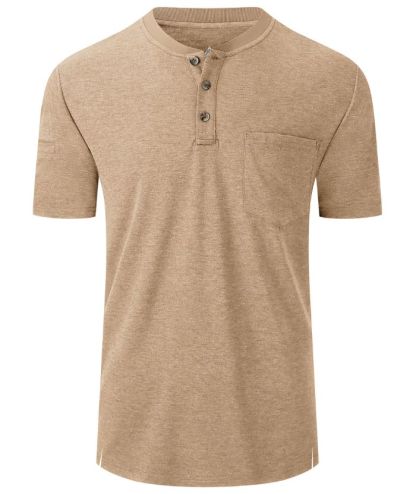 ZITY Men's Slim Fit Round Neck T-Shirt-CUMSS01290