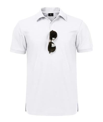 ZITY Men's Solid Hidden Placket Polo Shirt-ZPK010643 | Zitysports