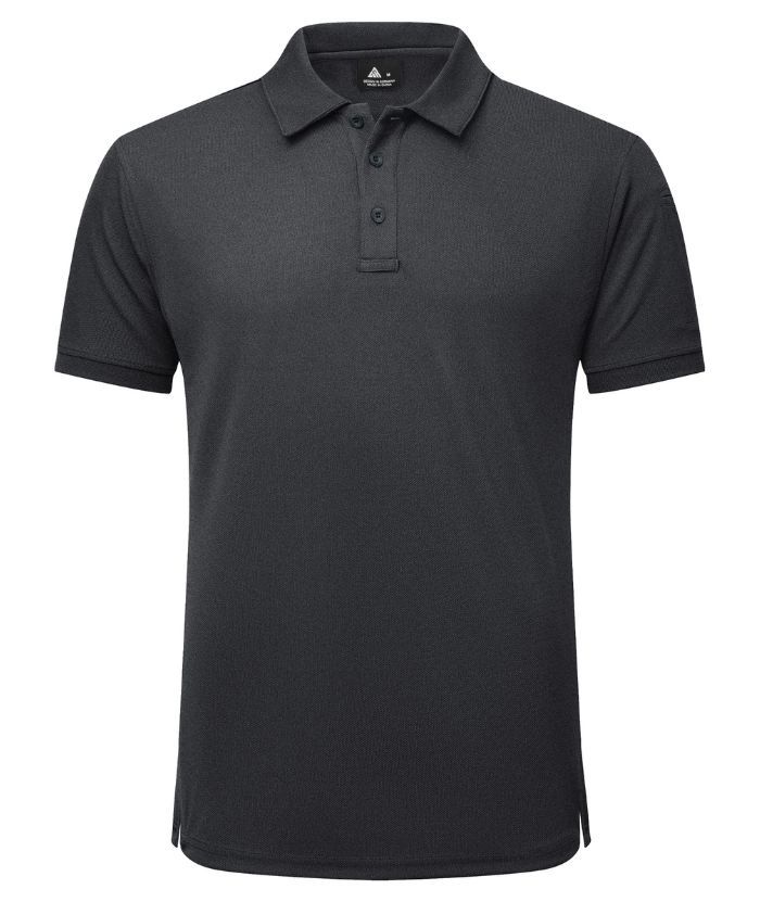 ZITY Men's Slim Fit Button Up Golf Polo Shirt-ZPK007838