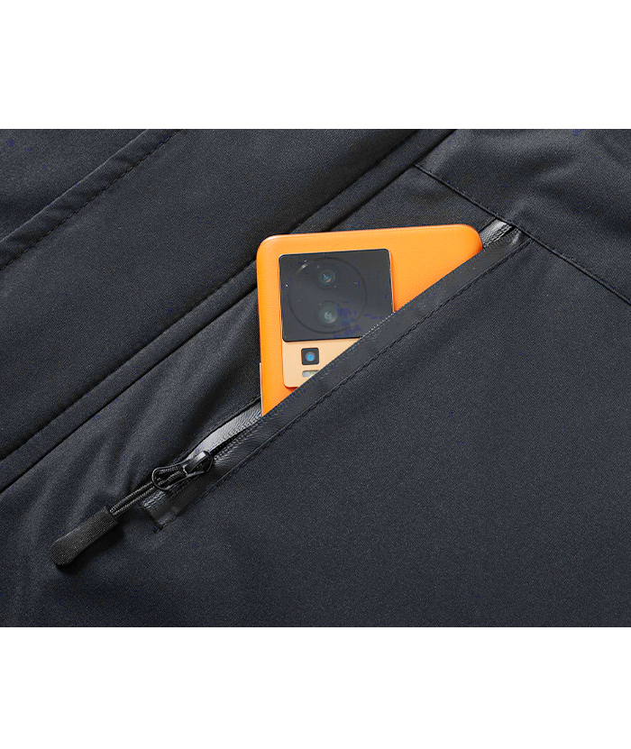 ZITY Men's Oversize Zipper Fleece Jacket-DUMCO05537