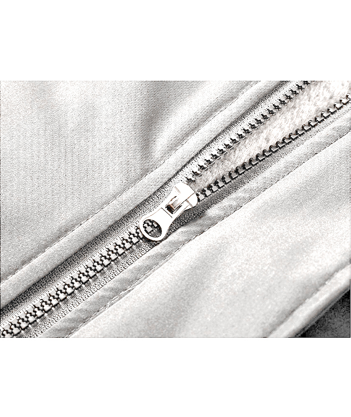 ZITY Men's Oversize Zipper Fleece Jacket-DUMCO05537