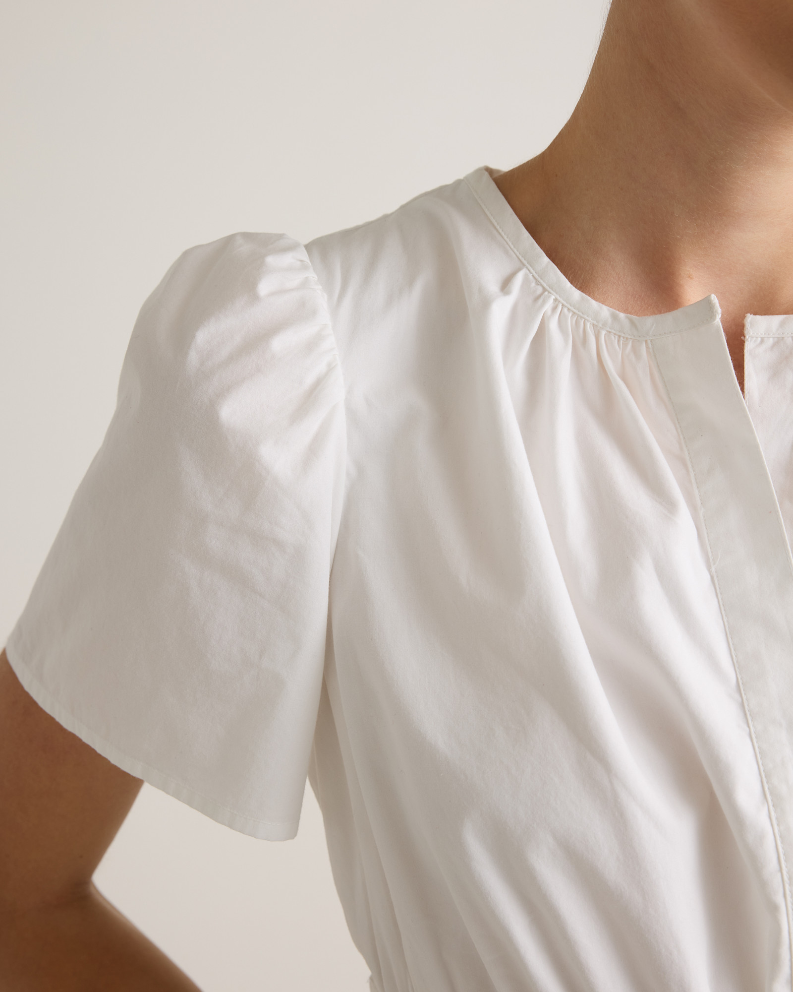 Poplin Tiered Maxi Dress (Buy 2 Free Shipping)