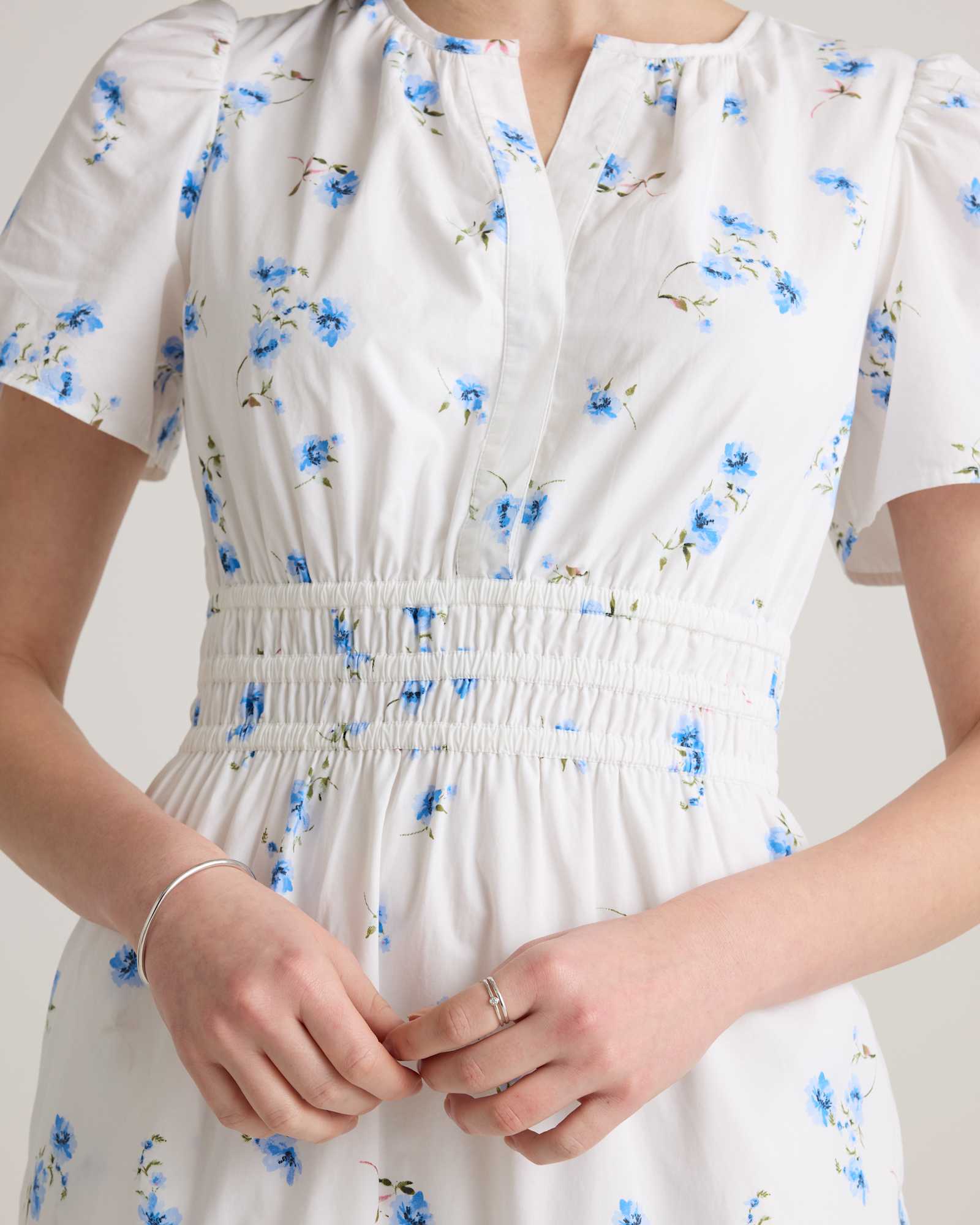 Poplin Tiered Maxi Dress (Buy 2 Free Shipping)