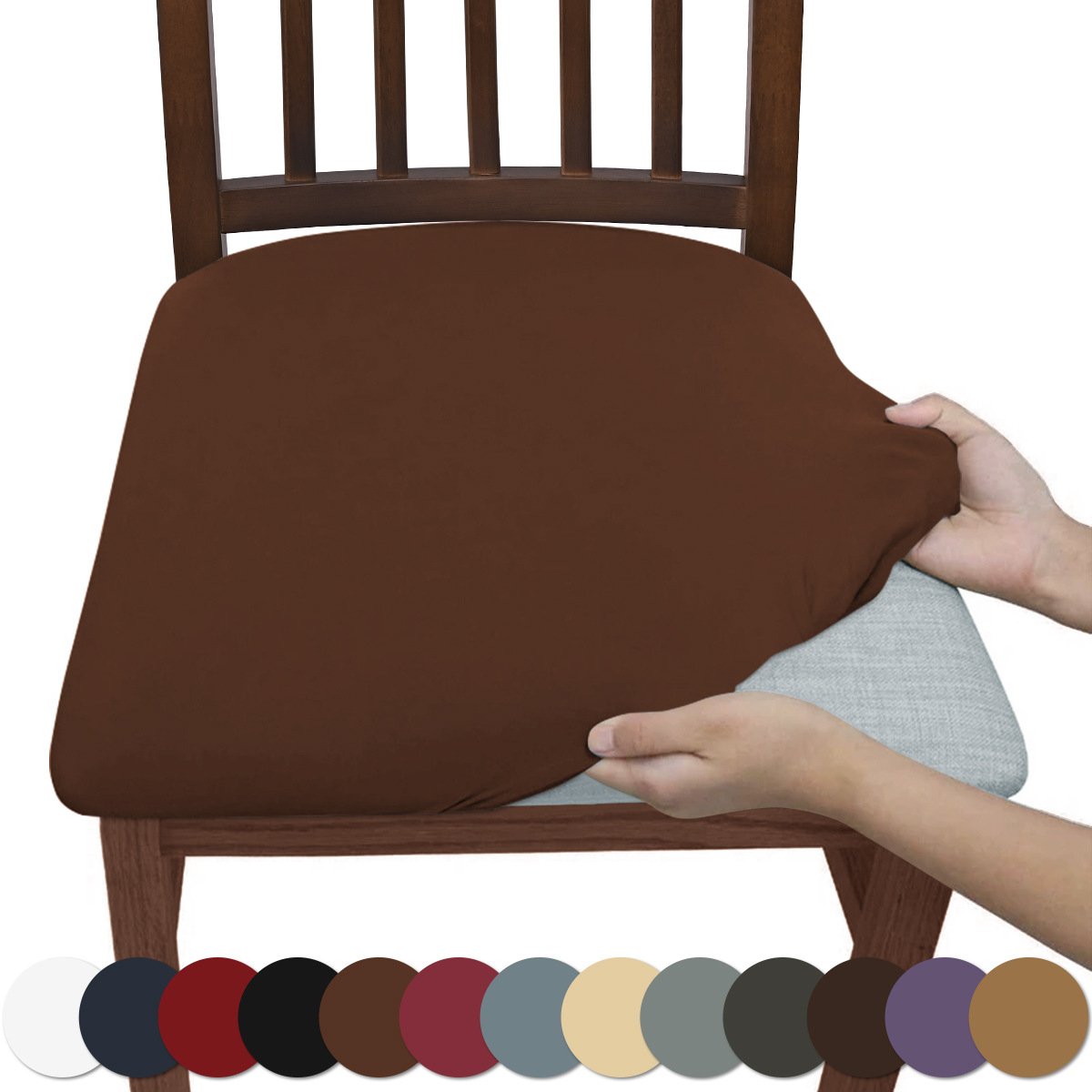 Waterproof Chair Covers – Stretchy, Removable & Washable Protectors for Dining Room Chairs! 🪑