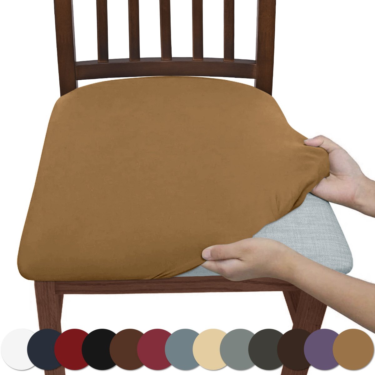 Waterproof Chair Covers – Stretchy, Removable & Washable Protectors for Dining Room Chairs! 🪑
