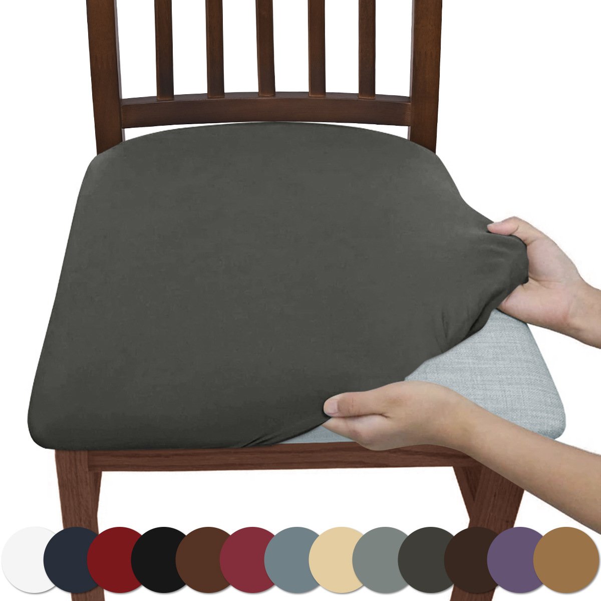 Waterproof Chair Covers – Stretchy, Removable & Washable Protectors for Dining Room Chairs! 🪑