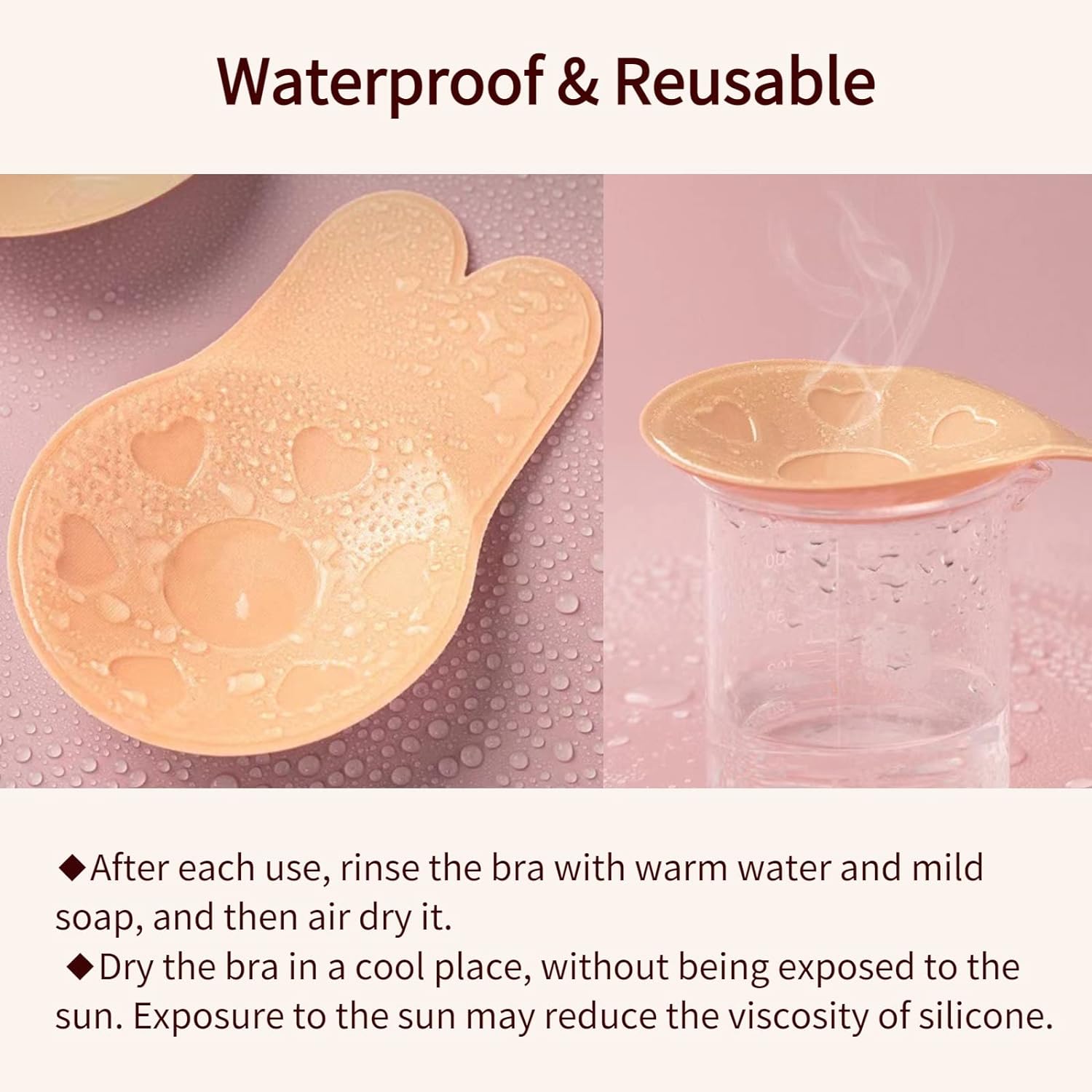 Strapless Invisible Lifting Breast Sticky Bra