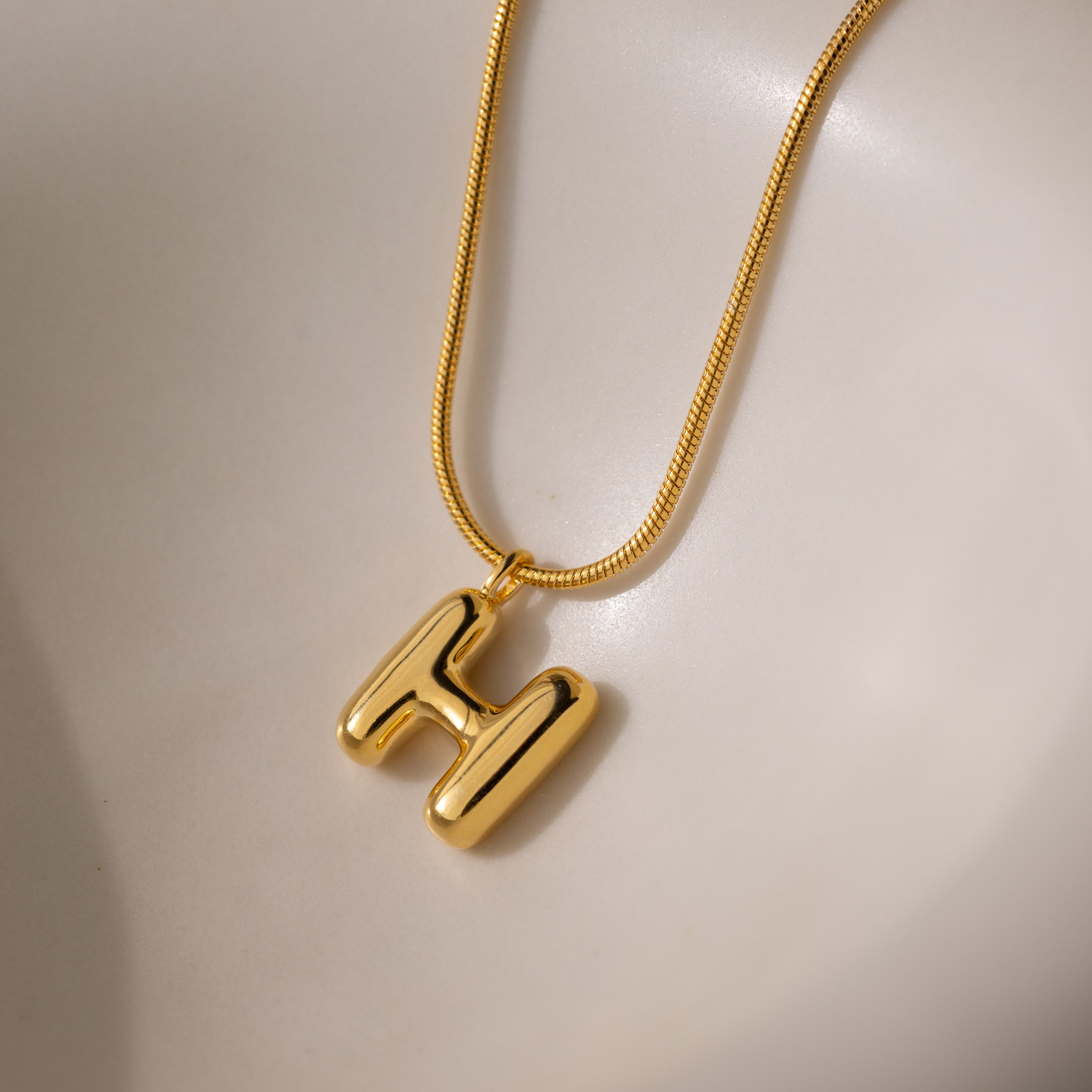 ??Bubble Letter Necklace