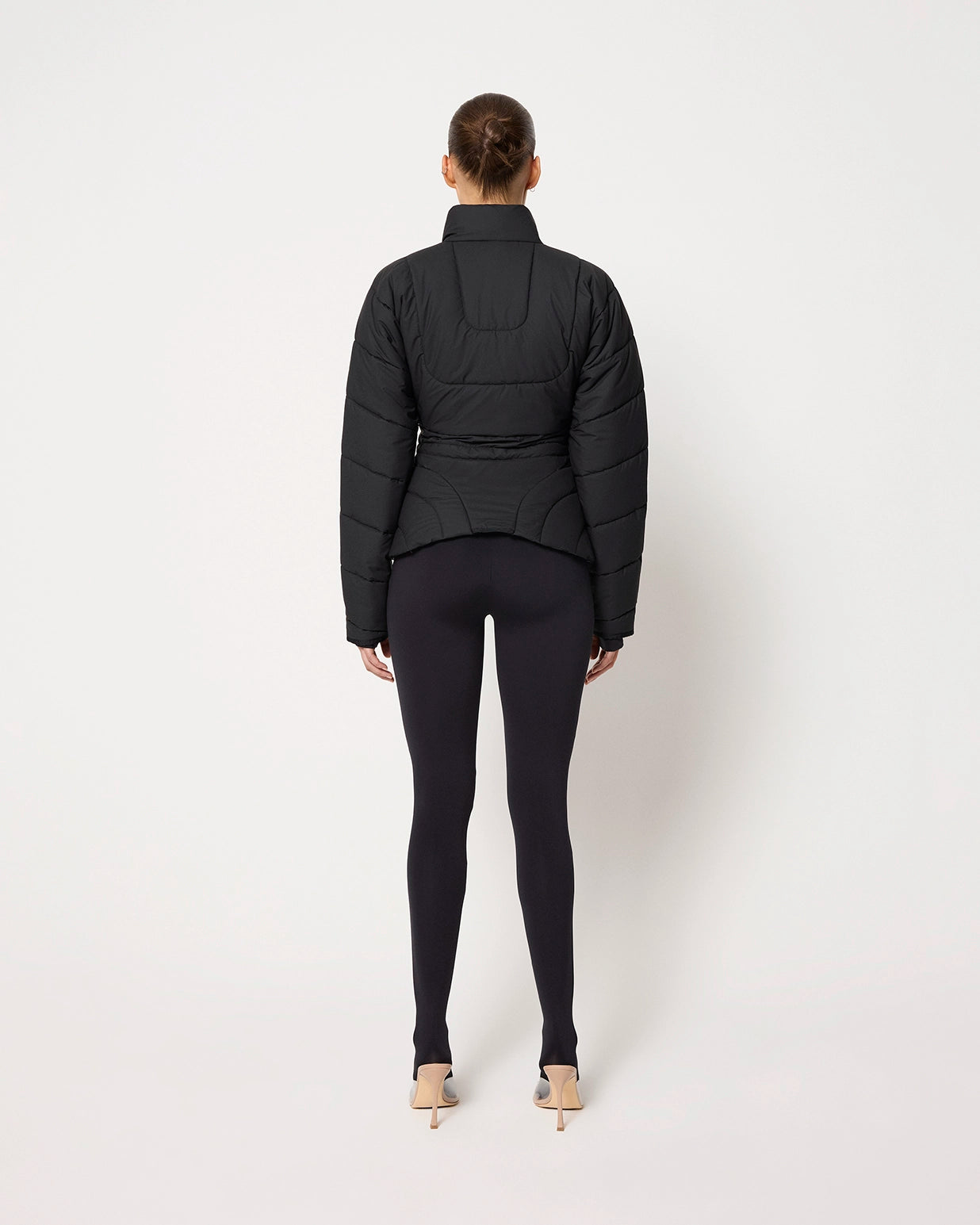 Sculpted Puffer Jacket