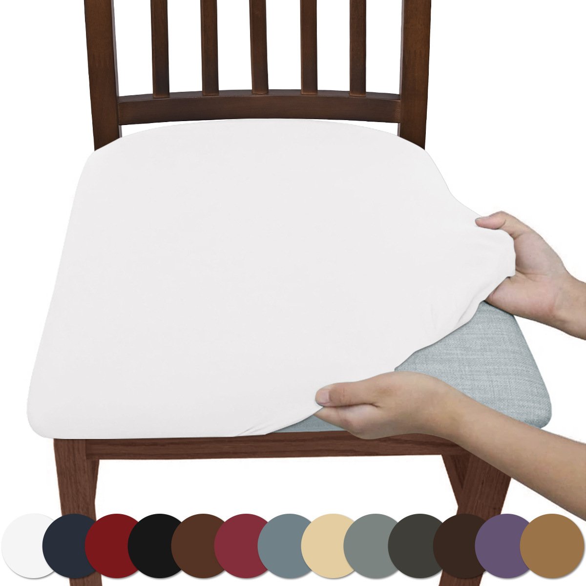 Waterproof Chair Covers – Stretchy, Removable & Washable Protectors for Dining Room Chairs! 🪑