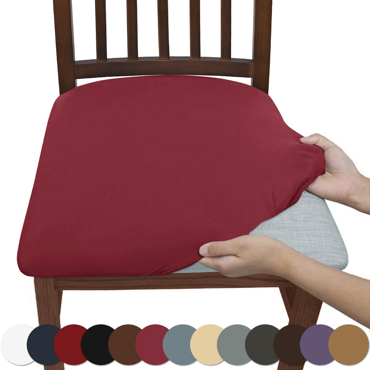 Waterproof Chair Covers – Stretchy, Removable & Washable Protectors for Dining Room Chairs! 🪑