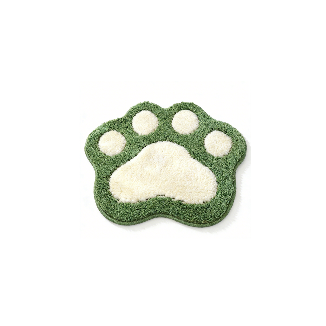 Cute Paw Print  Tufted Rug