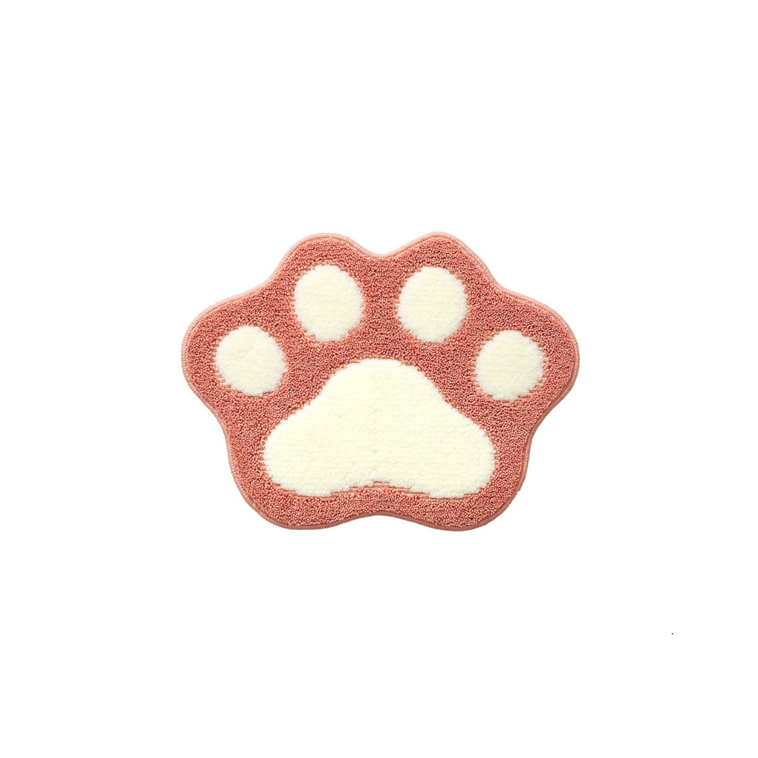 Cute Paw Print  Tufted Rug
