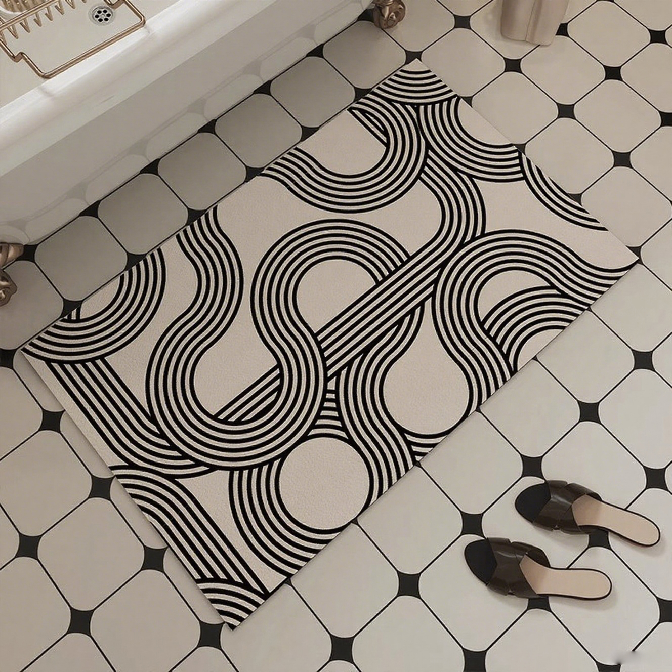 Modern Flow Diatomaceous Earth Mat