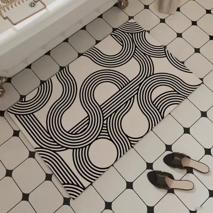 Modern Flow Diatomaceous Earth Mat