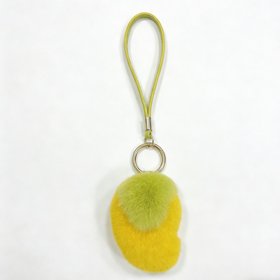 Mango Plush Keychain Bag Charm