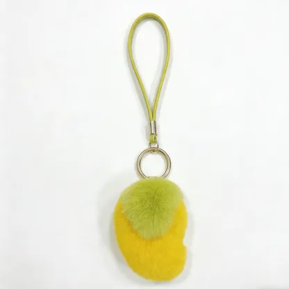 Mango Plush Keychain Bag Charm